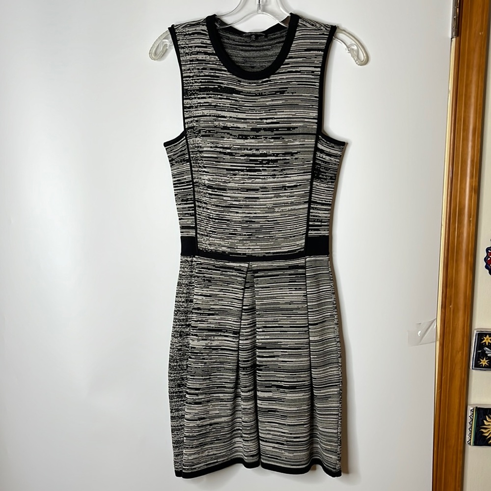 W118 By Walter Baker EXTRA SMALL Sleeveless Knit Dress with Pleated Skirt